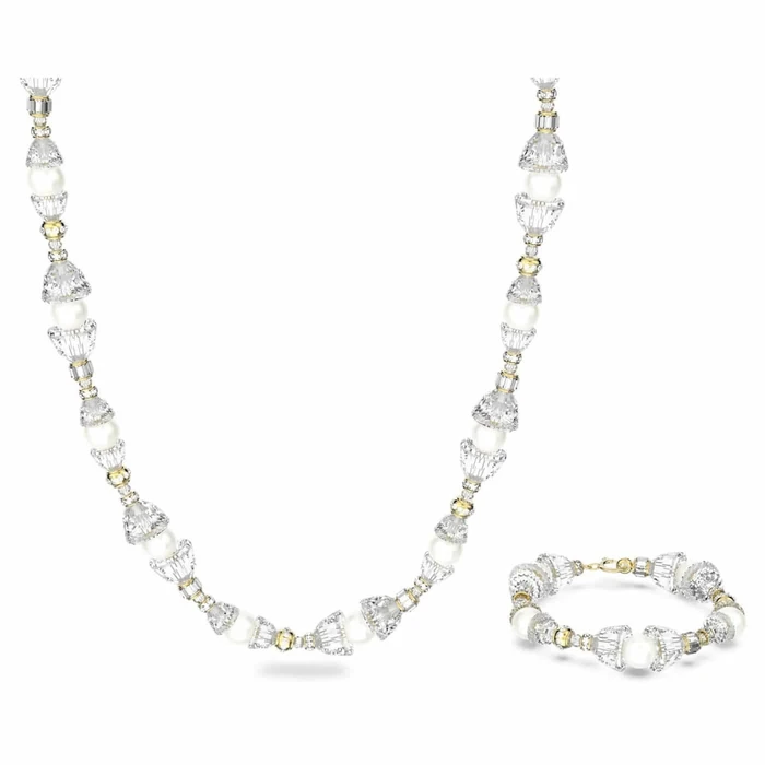 Swarovski Somnia Σετ με Κολιέ (60cm) & Βραχιόλι (16cm) με Πέτρες – 5610981