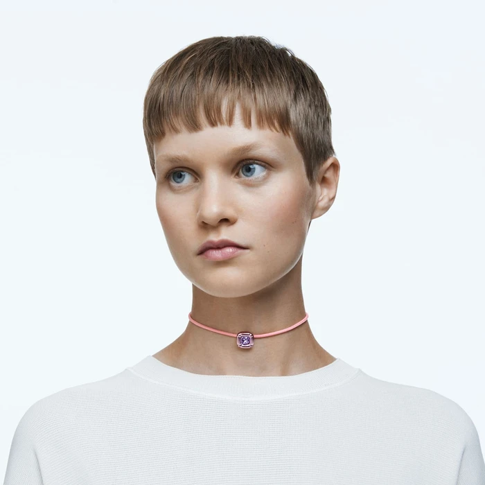 Swarovski Dulcis Κολιέ Ροζ 5626400