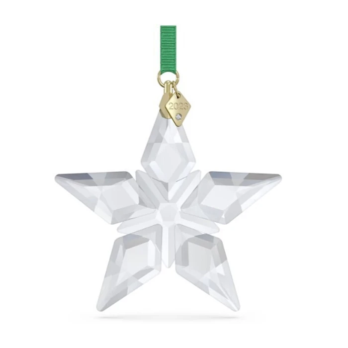 Swarovski Annual Edition 2023 Hanging Ornament - Star Crystal White 7.65 x 1.5 x 7.15 cm (MPN 5636253)