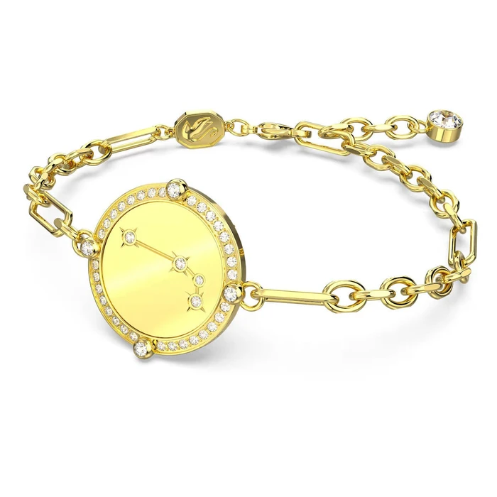 Swarovski Γυναικείο Βραχιόλι από Ανοξείδωτο Ατσάλι Επιχρυσωμένο 20cm (5649064)