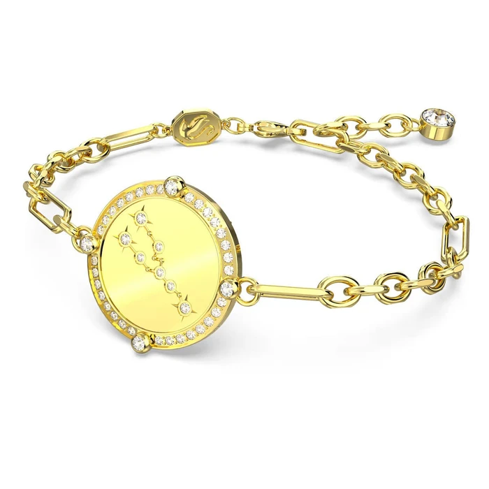 Swarovski Women's Gold-Plated Stainless Steel Bracelet 20 cm (Model 5649074)
