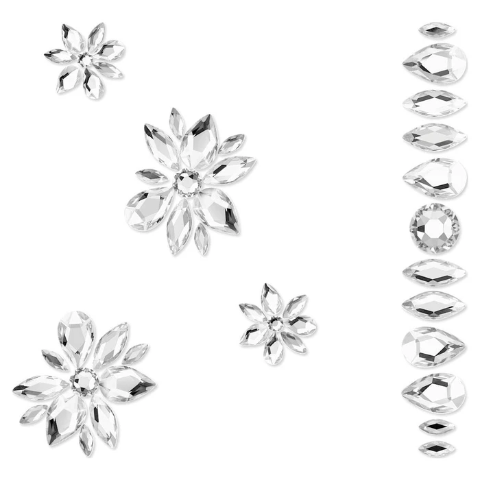 Αυτοκόλλητα σώματος Swarovski για γυναίκες 2x2 cm - Swarovski