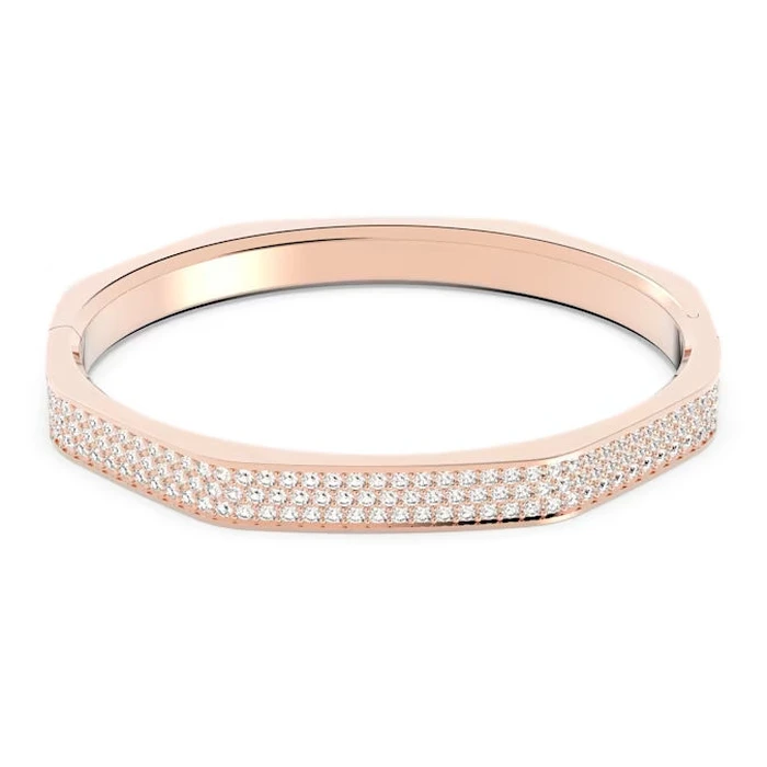 Swarovski Dextera XL Γυναικείο Βραχιόλι Επιχρυσωμένο 18 cm (5652338)