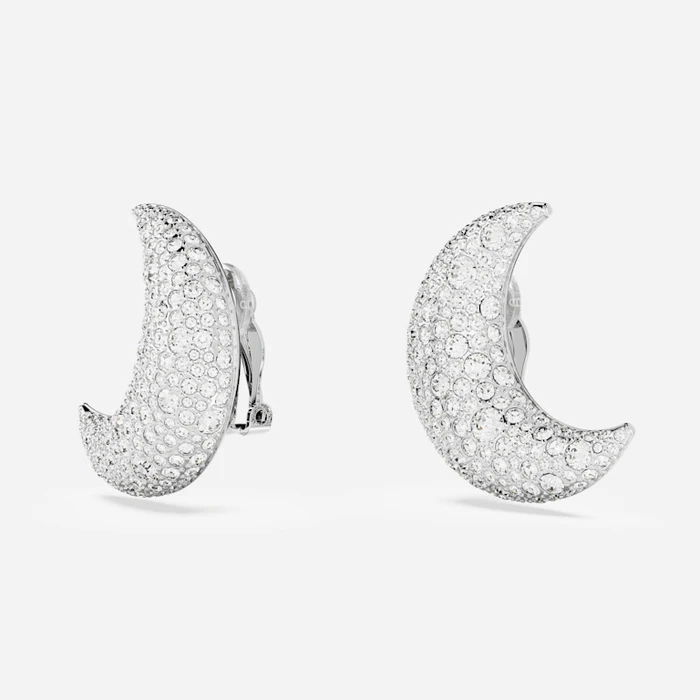 Swarovski Σκουλαρίκια Καρφωτά με Clip από Ατσάλι με Πέτρες 5666158