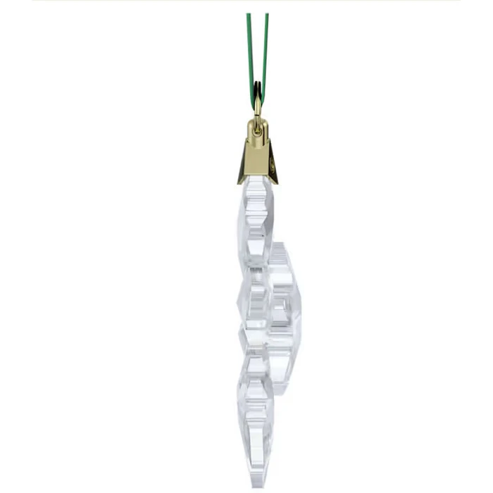 Swarovski Crystal Snowflake Hanging Ornament Gold (Annual Edition 2024) - 5.3 x 0.8 cm, SKU 5673430