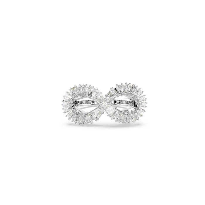 Swarovski Hyperbola Women's Ring with Zirconia, Silver (Size 52) - SKU 5679694