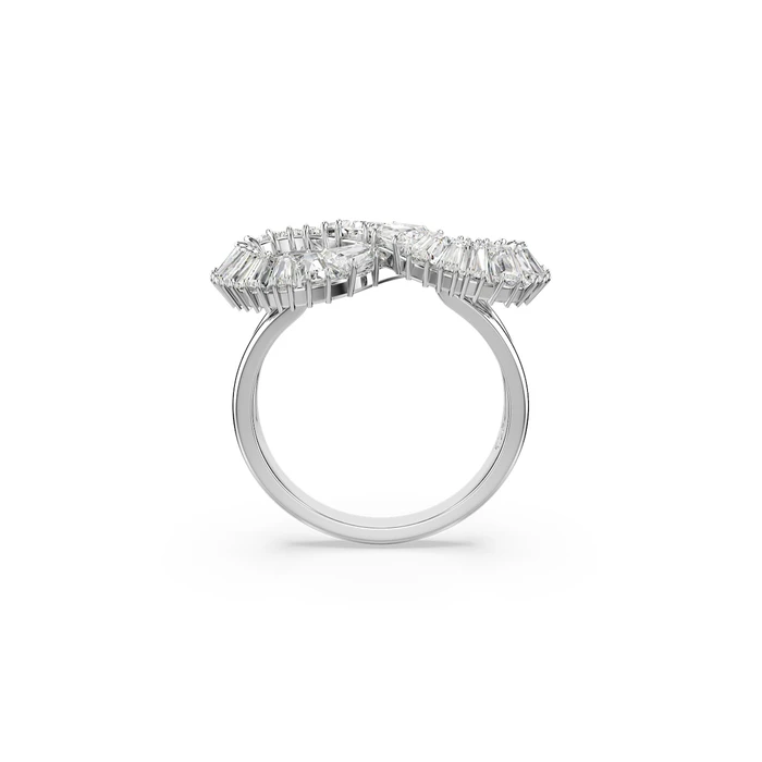 Swarovski Women's Ring Set with Zirconia in Silver, Hyperbola Collection — Size 50, Model 5679695 (SKU 5679695, EAN 9009656796955)