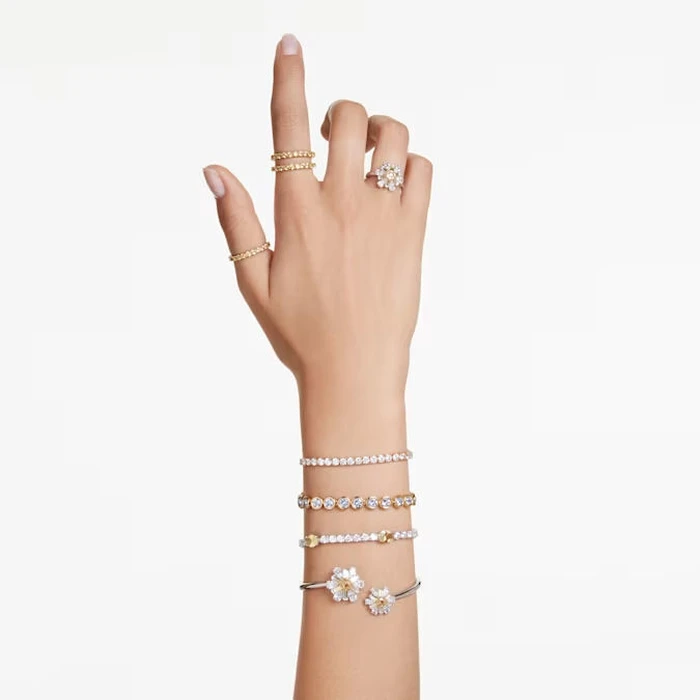 Swarovski Γυναικείο Βραχιόλι Χειροπέδα από Ατσάλι 17.3cm 5679936
