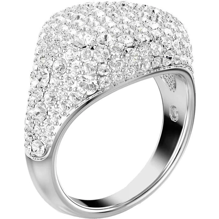 Swarovski Cocktail Women's Stainless Steel Ring with Stones - Size 50 (Model 5684246)