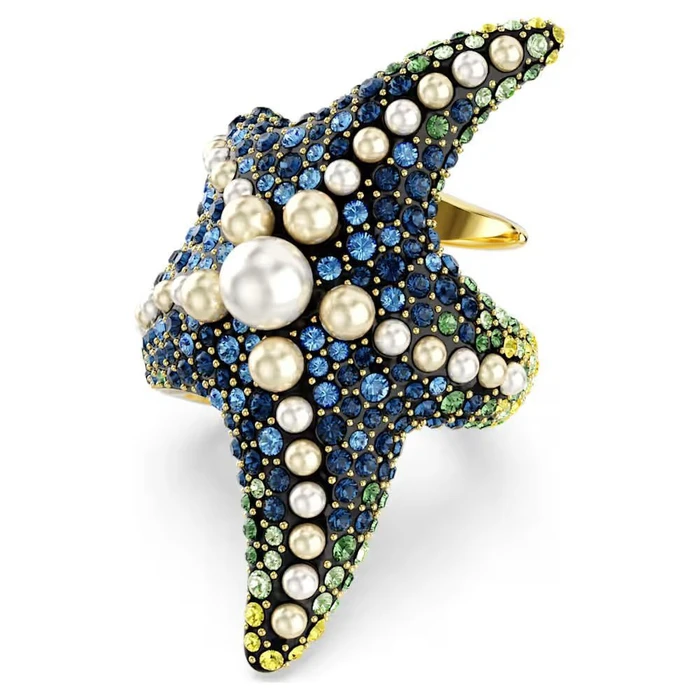 Swarovski Women's Ring with Stones, Stainless Steel - 5686985
