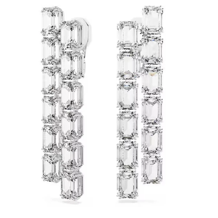 Swarovski Millenia Drop Clip‑On Earrings with Crystals - Model 5696320