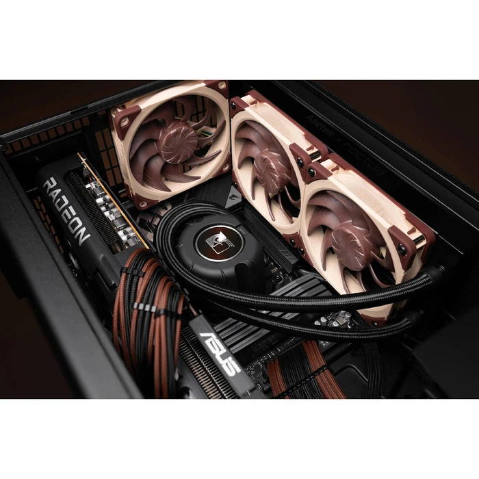 Noctua NL-LC1-24 v2 240mm AIO CPU Liquid Cooler with 2 x NF-A12x25 G2 PWM 120mm Fans