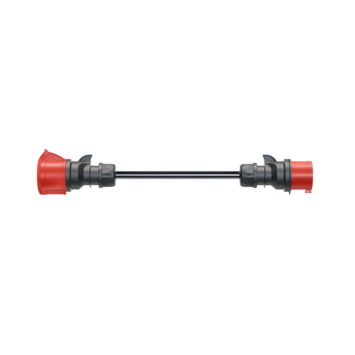go-e Adapter for Gemini flex 22 kW, CEE red 32A > CEE red 16A (black, 30cm) - go-eCharger CH-04-03