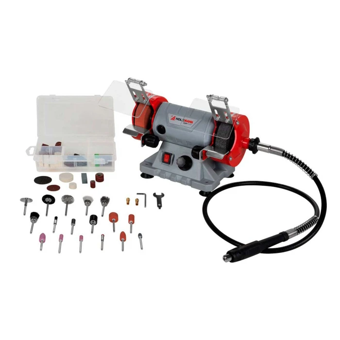 Holzmann DSM75SET_230V Μίνι Διπλό Τροχάκι Πάγκου