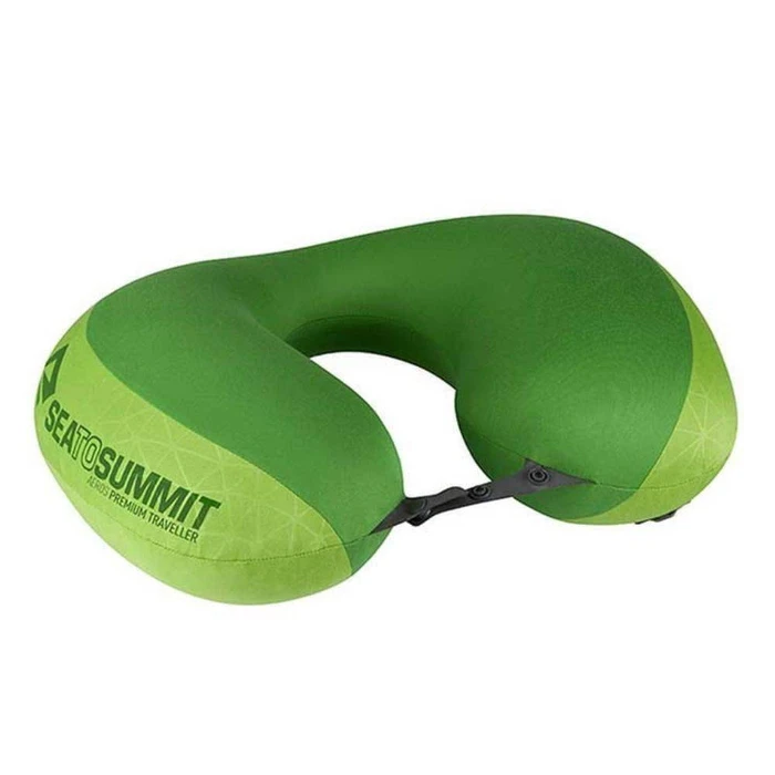 Sea to Summit Polyester Inflatable Travel Pillow - Lime (Green)