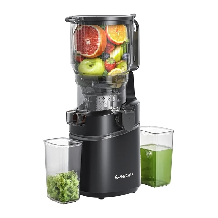 Amzchef CE-SJ-036C-BK Slow Masticating Juicer 250W Black