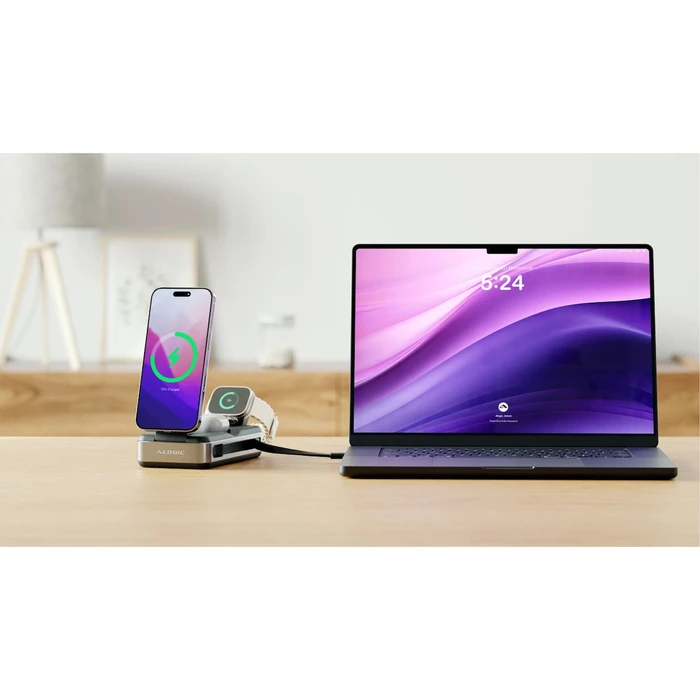 Alogic Roam 6-in-1 Powerbank 21.000 mAh με Qi2 + 100W USB-C