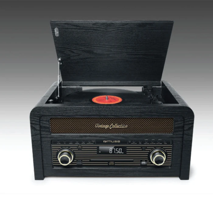 Πικάπ Muse Bluetooth/CD/FM MT-115W Με USB Μαύρο