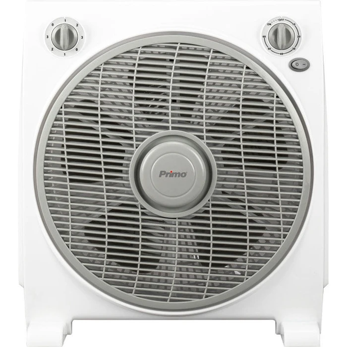 Ανεμιστήρας Primo Box Fan PRBF-80452 12'' 30εκ. Λευκός-Γκρι