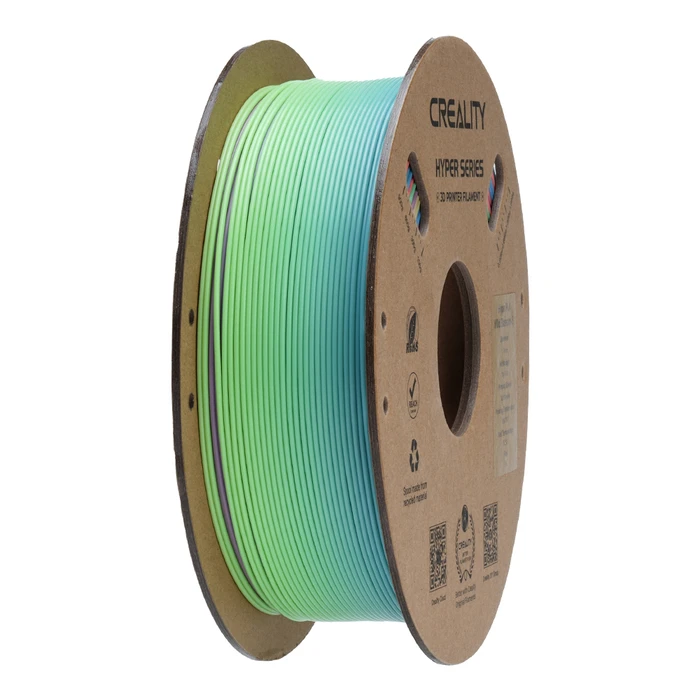 3D Printer Filament Creality Hyper PLA Rainbow Wild Blossom Short Grad.- Fast with CFS tag 1kg 1.75