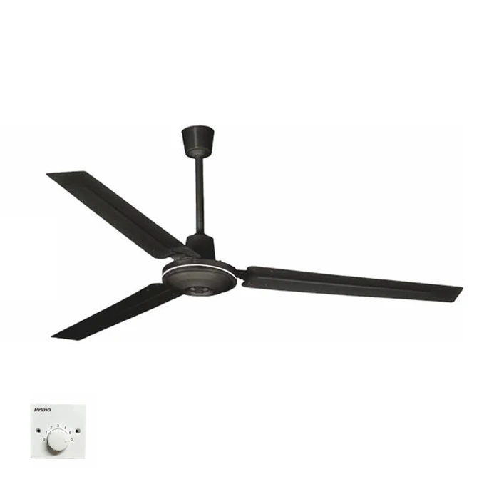 Ανεμιστήρας Οροφής Primo FLC-1400 56'' Βιομηχ/κός Μαύρος