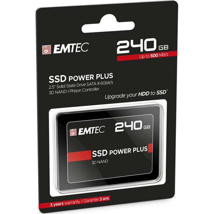 Σκληρός Δίσκος SSD 240GB Emtec 3D NAND Phison 2,5" SATA III