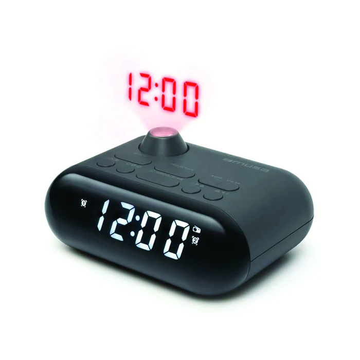 Ραδιορολόι Muse M-179 P Μπαταρίας Ρεύματος Ψηφιακό με Προτζέκτορα Ώρας