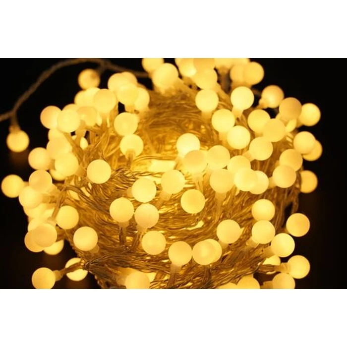 Modee Lighting Χριστουγεννιάτικα Λαμπάκια LED Τύπου Berry με Τροφοδοτικό Θερμό Λευκό