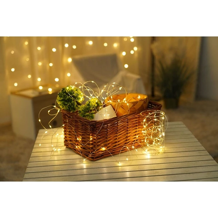 Modee 100 LED 5m Warm White Battery String Lights ML-C1011