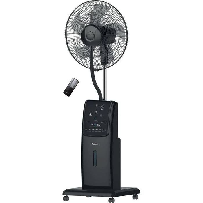 Ανεμιστήρας Υδρονέφωσης Primo Mist Fan PRMF-80413 16'' 40εκ. Με Τηλεχειριστήριο Μαύρος