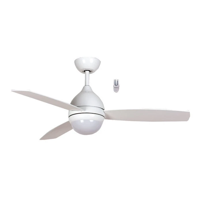 Ανεμιστήρας Οροφής Primo PRCF-80520 48'' 120εκ. Με τηλεχειριστήριο LED 3Φτερά Λευκός