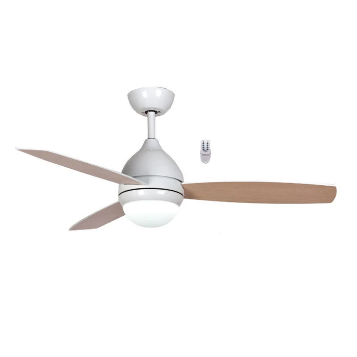 Ανεμιστήρας Οροφής Primo PRCF-80520 48'' 120εκ. Με τηλεχειριστήριο LED 3Φτερά Λευκός