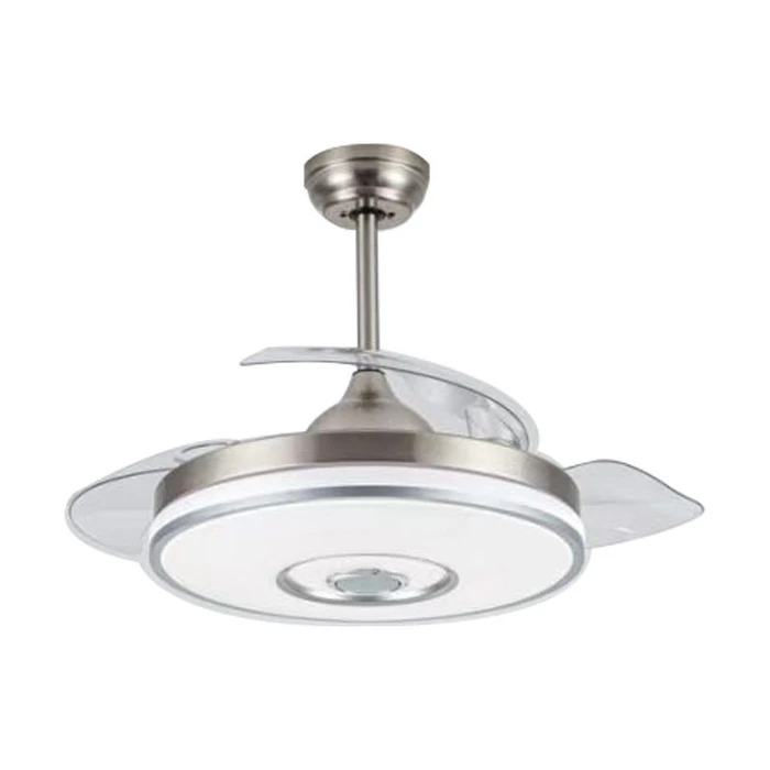 Ανεμιστήρας Οροφής Primo PRCF-80682 42'' Με Τηλεχειριστήριο LED Ασημί