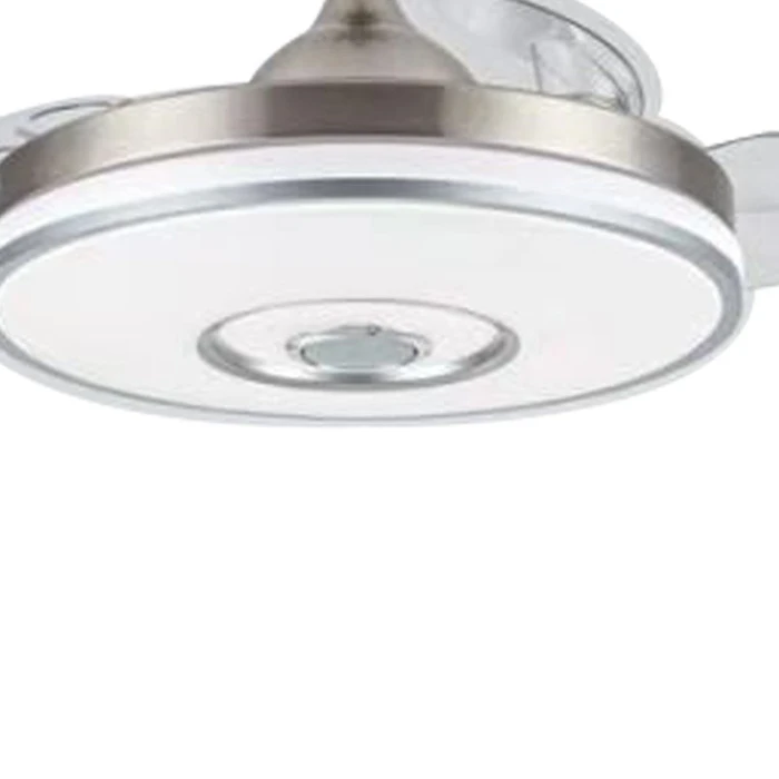 Ανεμιστήρας Οροφής Primo PRCF-80682 42'' Με Τηλεχειριστήριο LED Ασημί