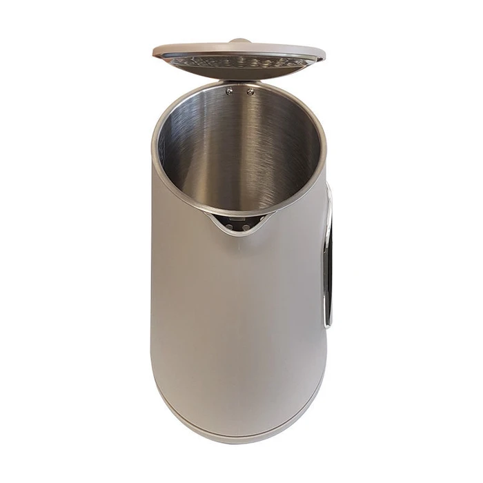 Βραστήρας Primo PRCK-40496 1.7L 2200W Digital Cool touch Wooden/Γκρι