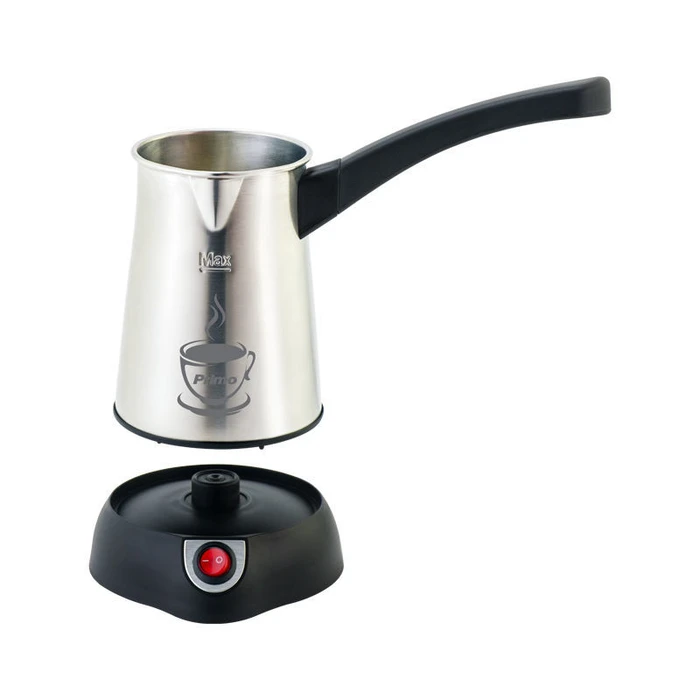 Μπρίκι Καφέ Ηλεκτρικό Primo PRCP-40514 ανοξείδωτο anti-overflow 1100W Inox