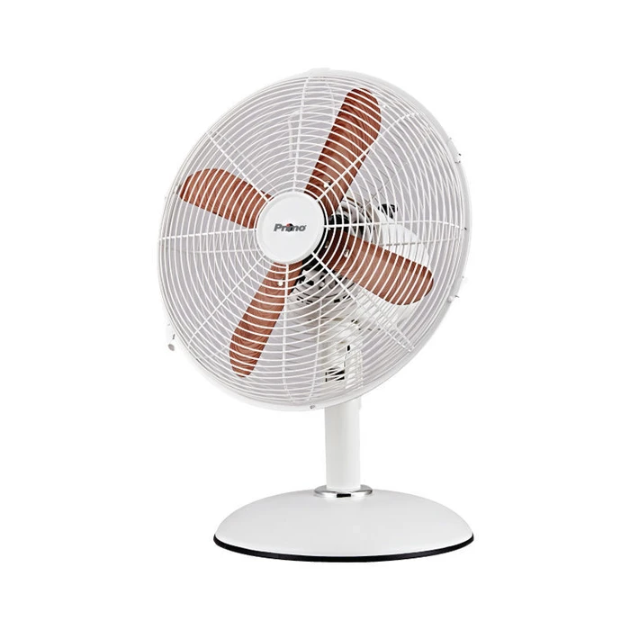 Ανεμιστήρας Επιτραπέζιος Primo PRΤF-80621 12'' Λευκό - Ξύλο