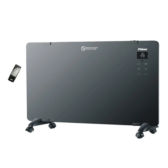 Θερμοπομπός Primo PRPH-81025 2000W Mε Τηλεχειριστήριο Μαύρο