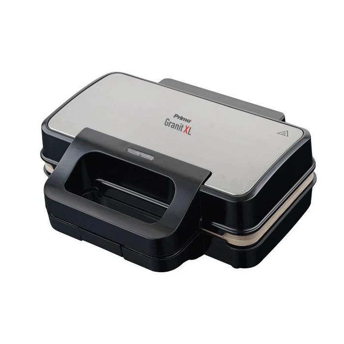 Τοστιέρα Primo PRSM-40383 2 Θέσεων XLong "marble" αποσπώμενες πλάκες Μαύρη/inox