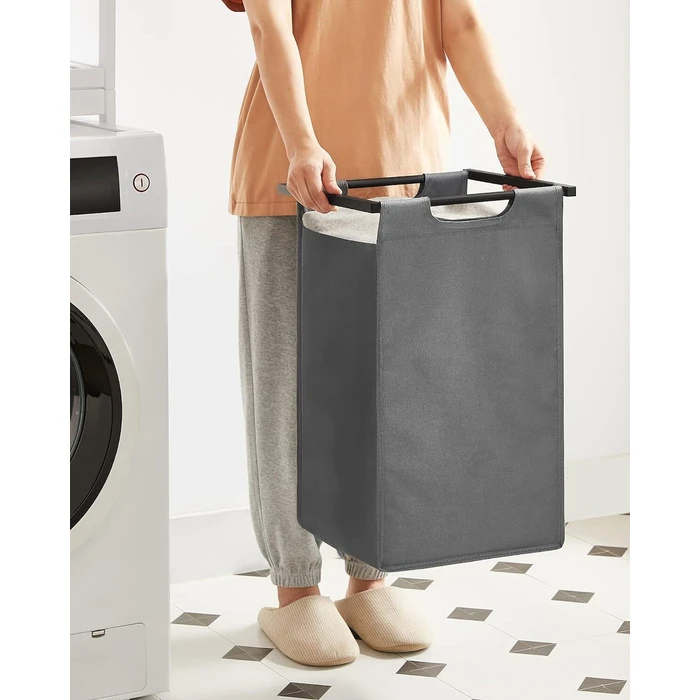 Vasagle 2 Compartment Laundry Basket 2x46Lt (BLH201G01) (VASBLH201G01)