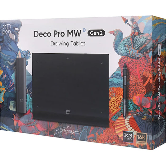 XP-PEN Drawing Tablet Deco Pro MW Wireless Bluetooth Gen 2