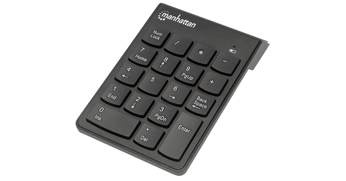 Register Keypad Store Πληκτρολόγιο Ασύρματο Manhattan Numeric Keypad, USB-A Micro Receiver ...