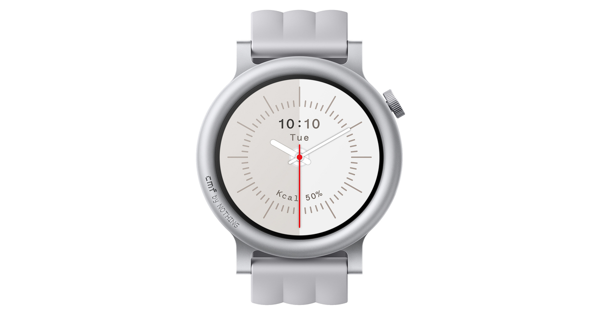 Smartwatch Nothing CMF Watch 3 Pro light grey - Techstores.gr