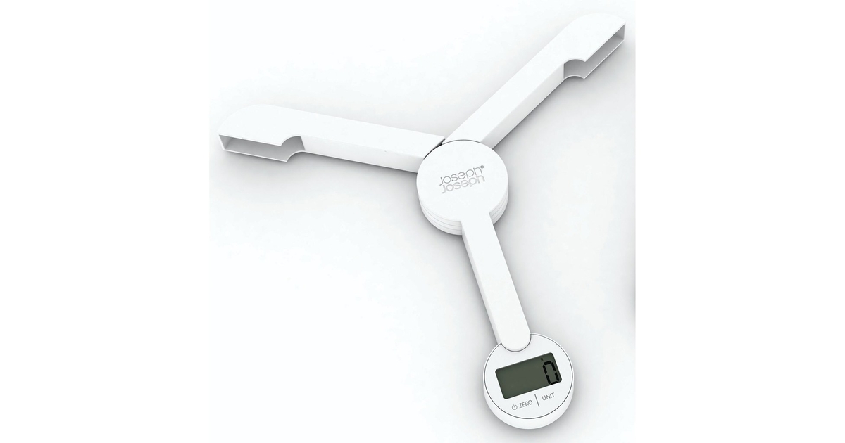 Ζυγαριά Κουζίνας Joseph Joseph TriScale Digital White - Techstores.gr