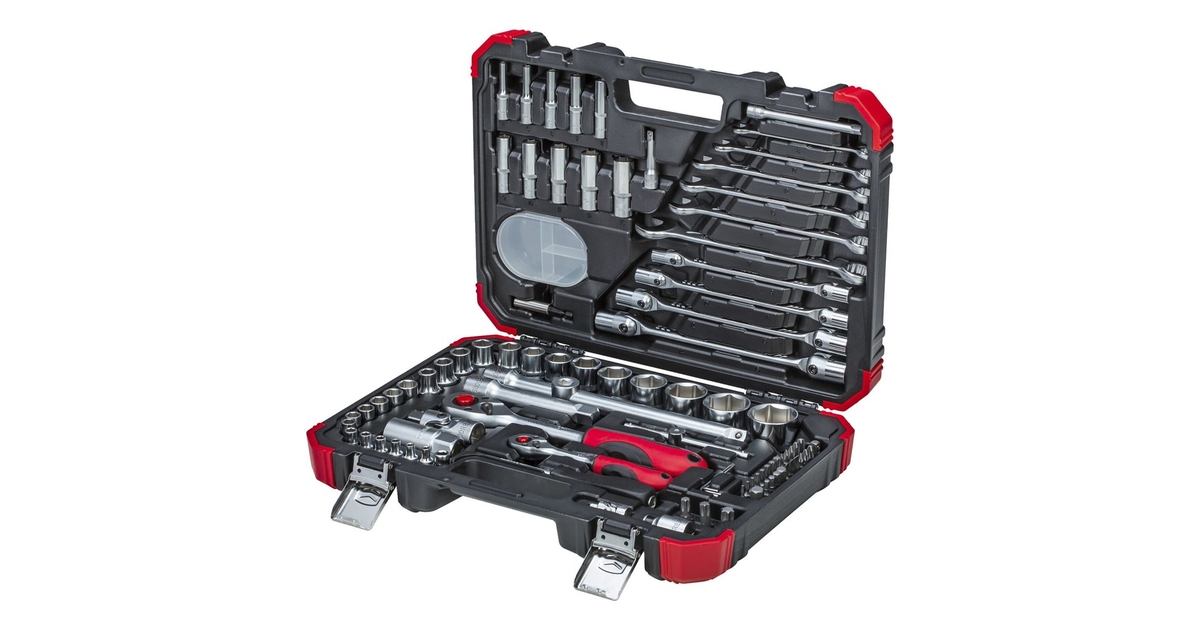 Βαλίτσα με Εργαλεία Gedore red Socket Set 1/4 + 1/2 92-pieces ...