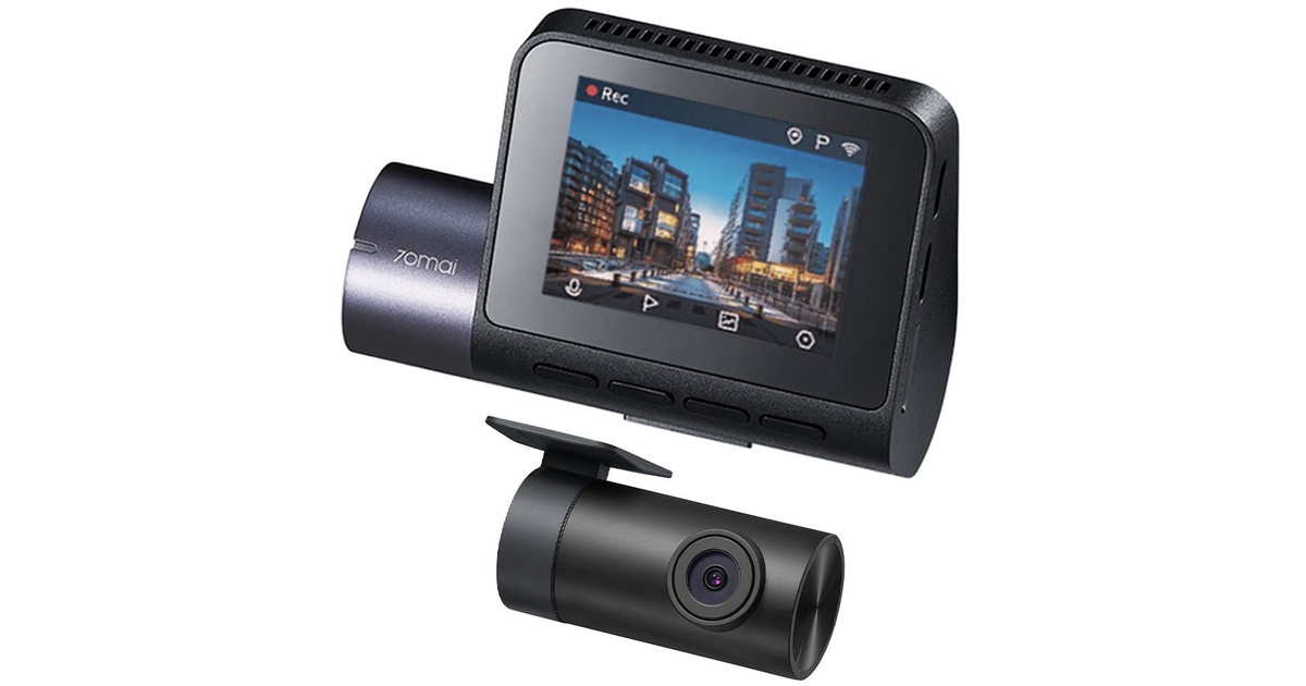 Κάμερα Αυτοκινήτου 70Mai Dash Cam A410 + camera tylna RC21 + karta ...