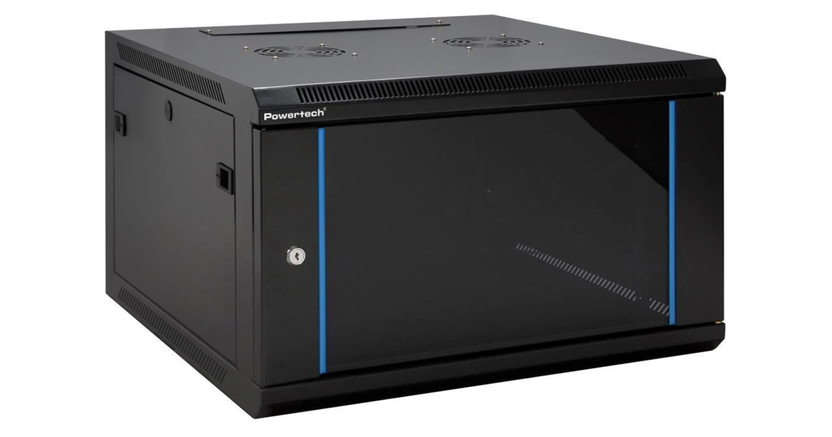 Powertech Racks POWERTECH επιτοίχια καμπίνα rack 19 NETW 0037 600 x 450 x 370mm 6U ...