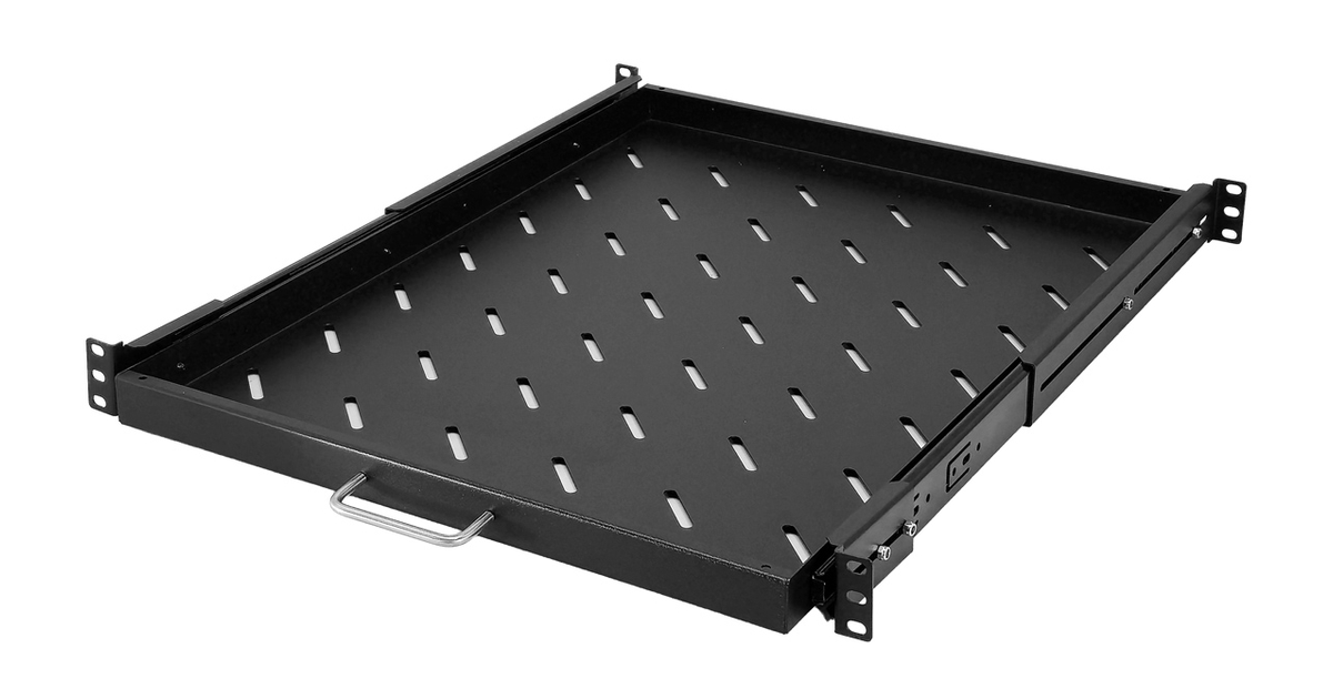 Powertech Racks POWERTECH Foldable Rack Shelf for 19 inch Rack NETW 0041 570mm Depth ...