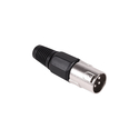 Audio Accessories DM PRO Electronics Black Male Microphone Plug