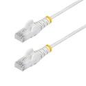 StarTech U/UTP Cat.6 Καλώδιο Δικτύου Ethernet 2m Λευκό 1τμχ (65030918640)